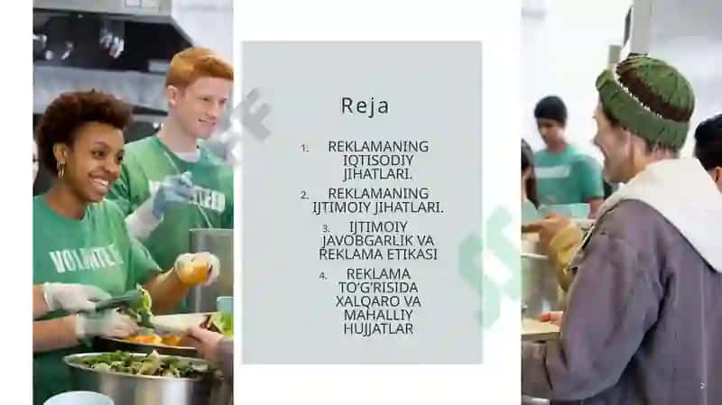 REKLAMANING IQTISODIY JIHATLARI 2