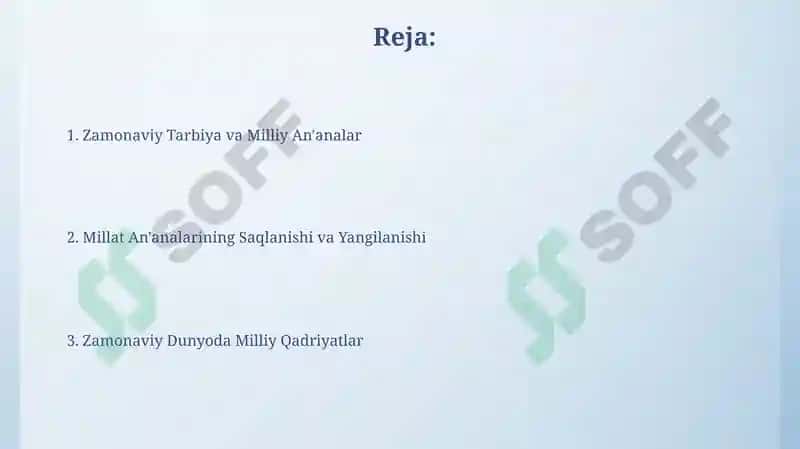 Zamonaviy tarbiya va milliy an'analar 2