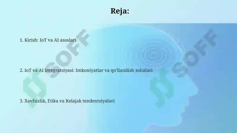 Mavzu: Buyumlar interneti va sun'iy intellekt 2