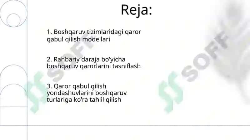 Intuitiv va Evristik Qaror Qabul Qilish 2
