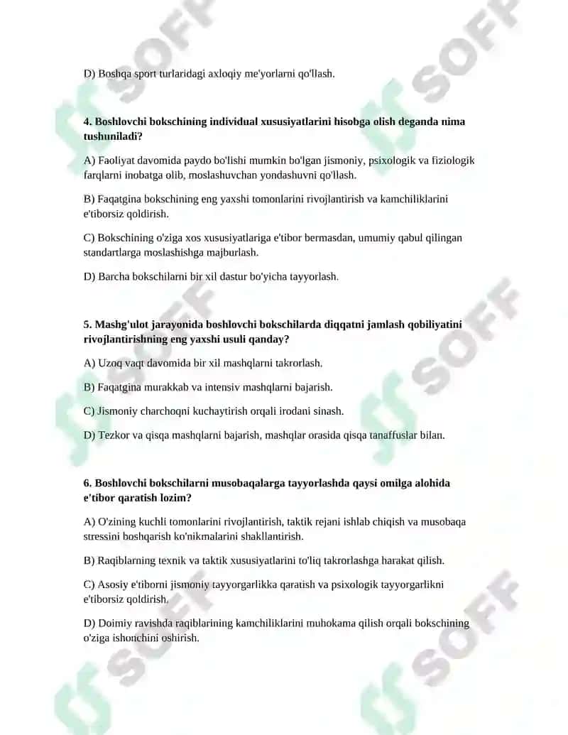 Boshlovchilik bokschilar bilan ishlashda pedagogik faoliyatning xususiyatyatlarini ochib berish 2