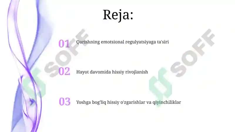 Emotsiyalar va insonning xronologik yoshi 2