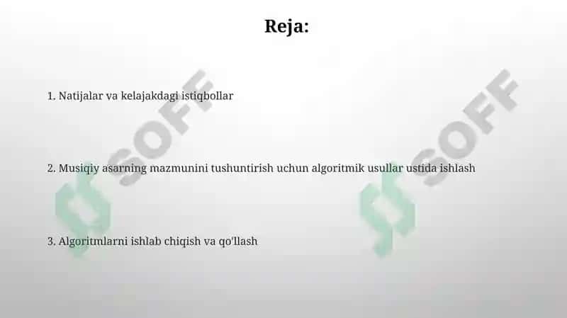 Ilģor metodlar ustida ishlash musiqa asarini mazmunini izohlash 2