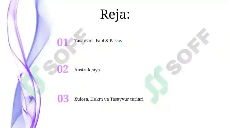 Xayol turlari 2