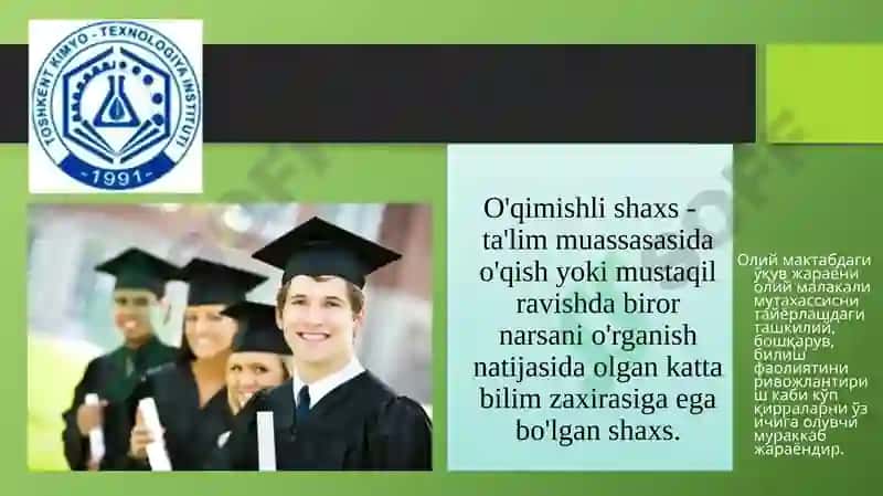KREDIT MODUL TIZIMIDA O`QUV JARAYONINI TASHKIL QILISH 2