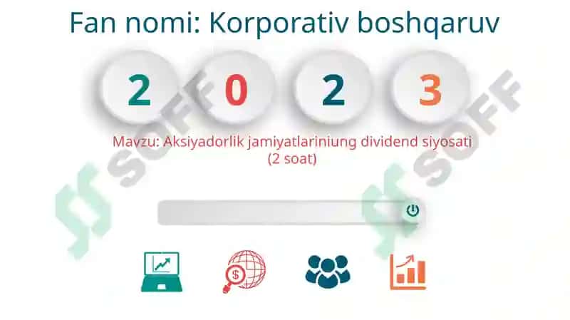 Aksiyadorlik jamiyatlarini dividend siyosati 2