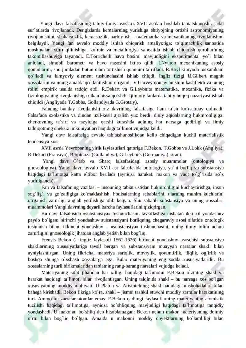 Yangi davr sharq falsafasi 2