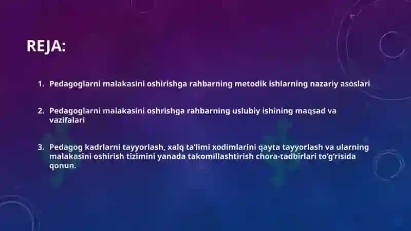 Pedagoglarning malakasini oshirishga raxbarlar tomonidan tizimli yondashuv 2