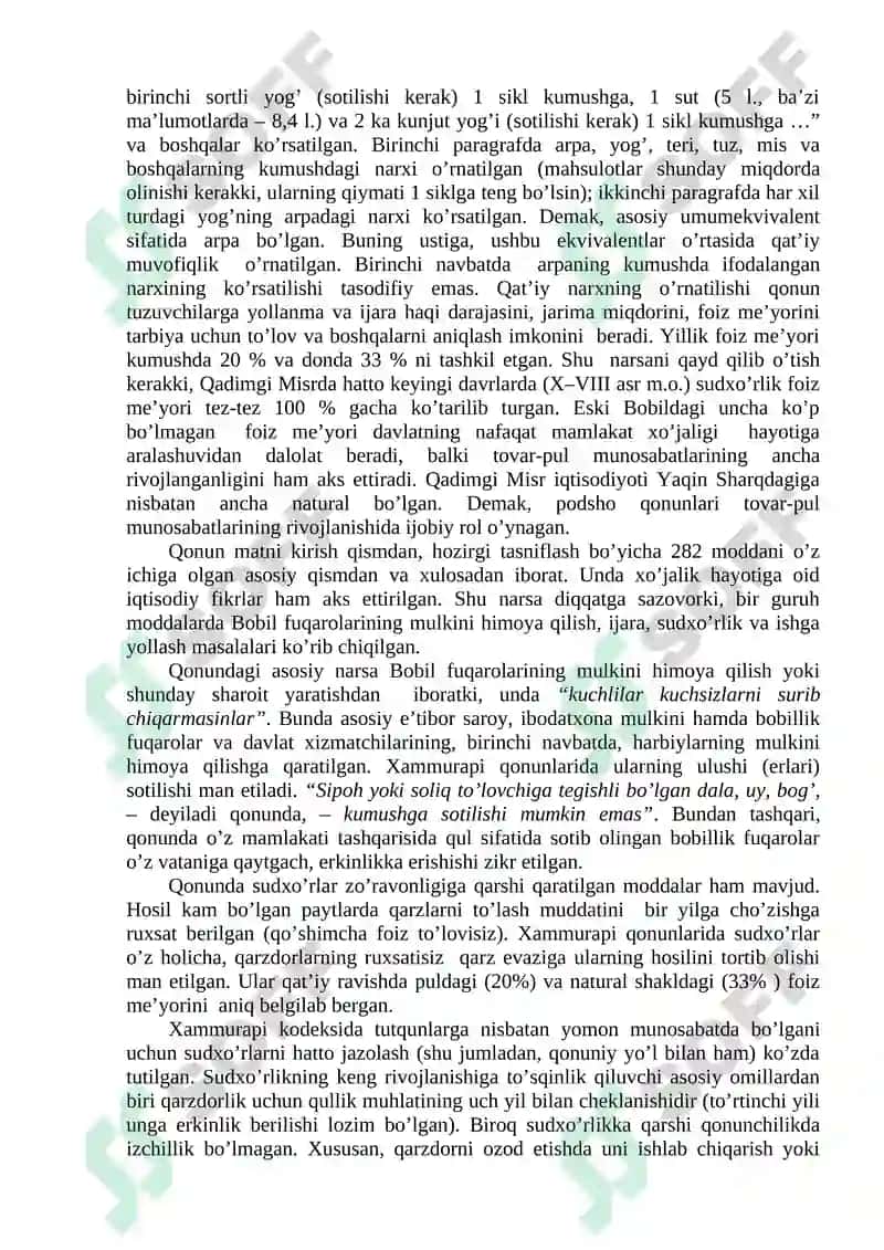 Qadimgi dunyo iqtisodiy ta’limotlari 2