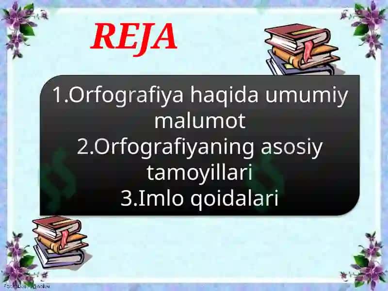 Ona tili imlosi va uning asosiy tamoyil(prinsip)lari 2