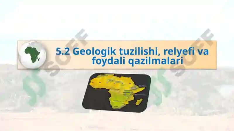 Geologik tuzilishi, relyefi va foydali qazilmalari 2