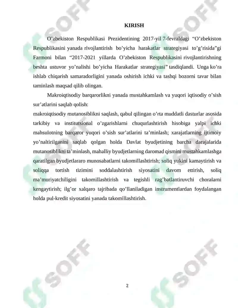 Ishlab chiqarish samaradorligi va uning asosiy ko’rsatkichlari 2