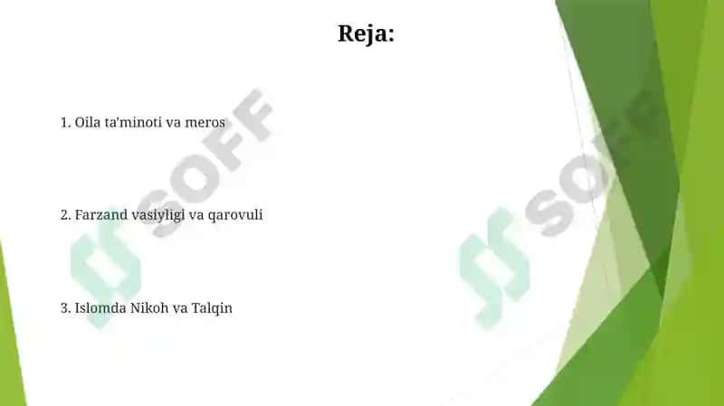 Islom huquqshunosligida oila nikoh taloq idda zihor tushunchalari 2