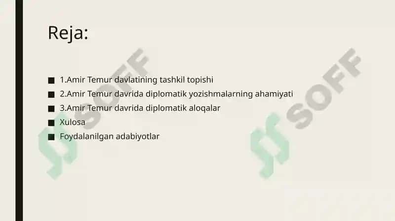 Amir temur davrida diplomatik yozishmalar ahamiyati 2