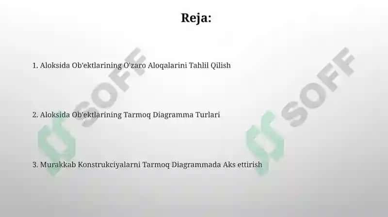 Aloxida ob’ektlar va majmualar qurilishini to‘rsimon grafiklari 2
