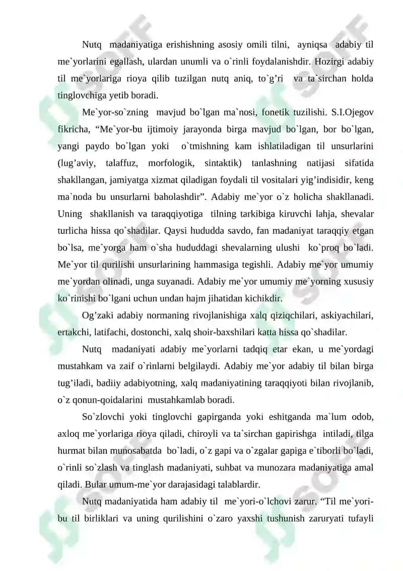 O`zbek tilining orfagrafik me`yorlari 2