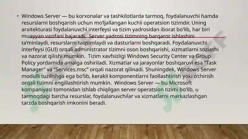 Windows Server OT 2