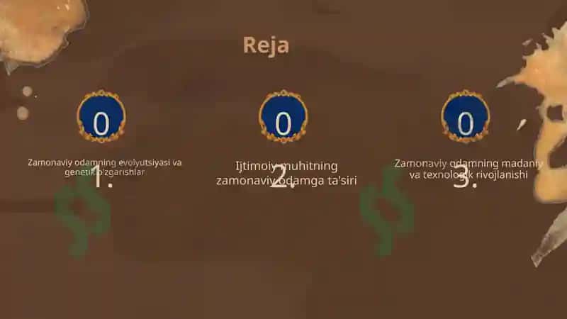 Zamonaviy odamning evolyutsiyasi 2