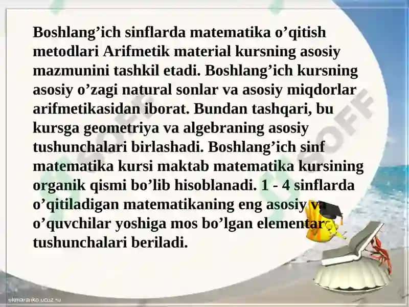 MAKTABGACHA TA’LIM VA TARBIYA PEDAGOGIKASI FANINING NAZARIY ASOSLARI 2