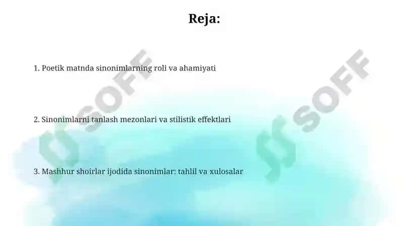 Leksik sinonimiya 2