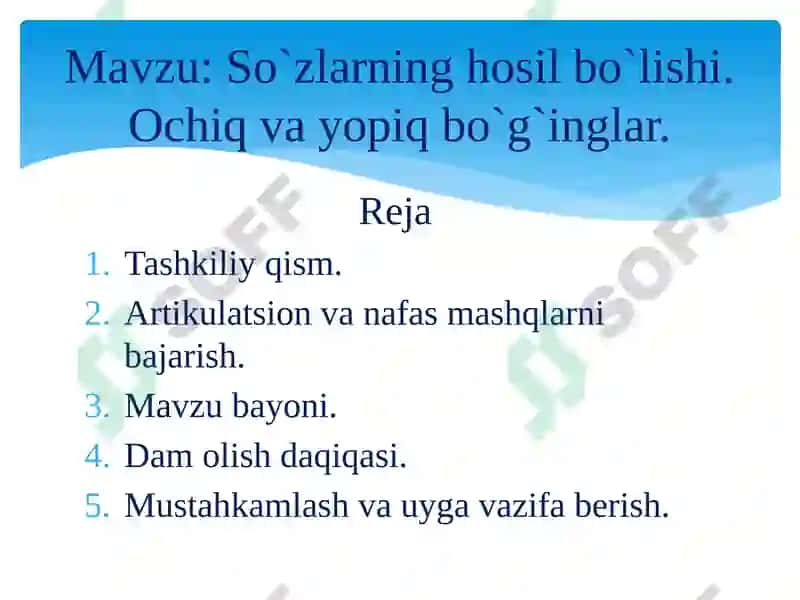 Nutqitoʻliq rivojlanmagan 2
