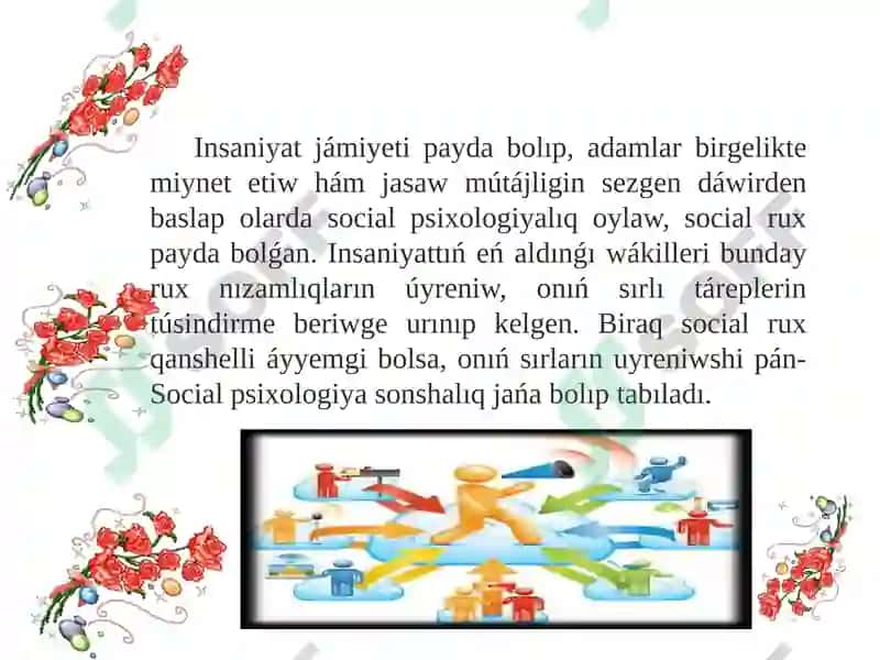 Social psixologiyanıń pán sıpatında tán alınıwı 2