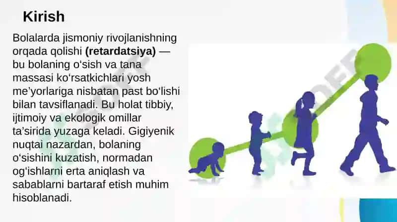 Bolalarda jismoniy rivojlanishning orqada qolish sabablari 2