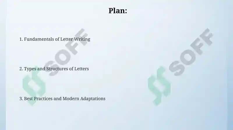Letter Writing general rules types of letters 2