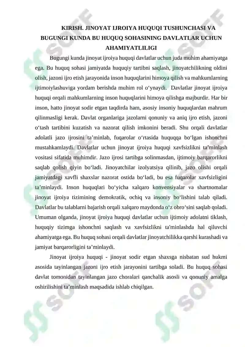 ROSSIYA FEDERATSIYASIDA JINOYAT IJROIYA HUQUQI 2