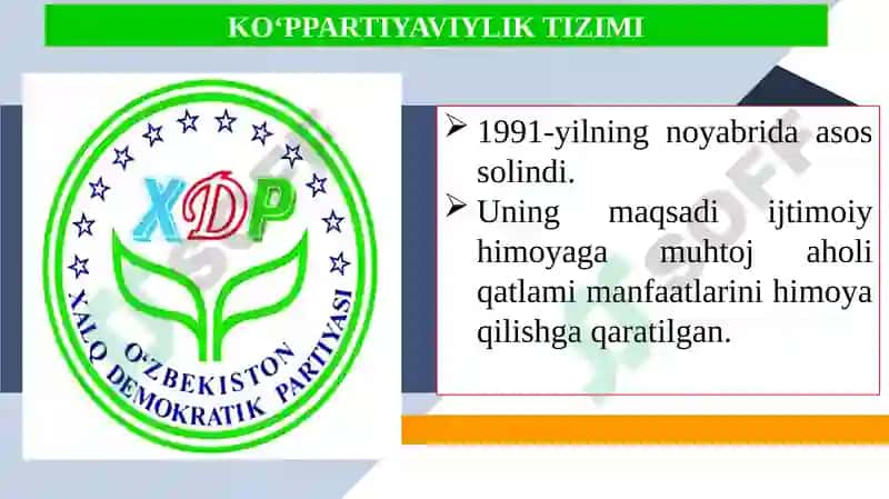 O‘zbekistonda demokratik fuqarolik jamiyati asoslarining shakllanishi 2