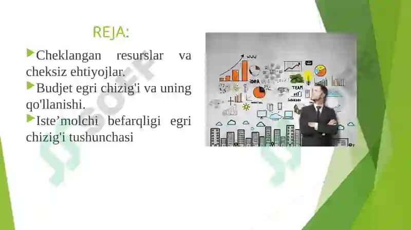 Cheklangan resurslar sharoitida iste’molchixulqinazariyasi 2