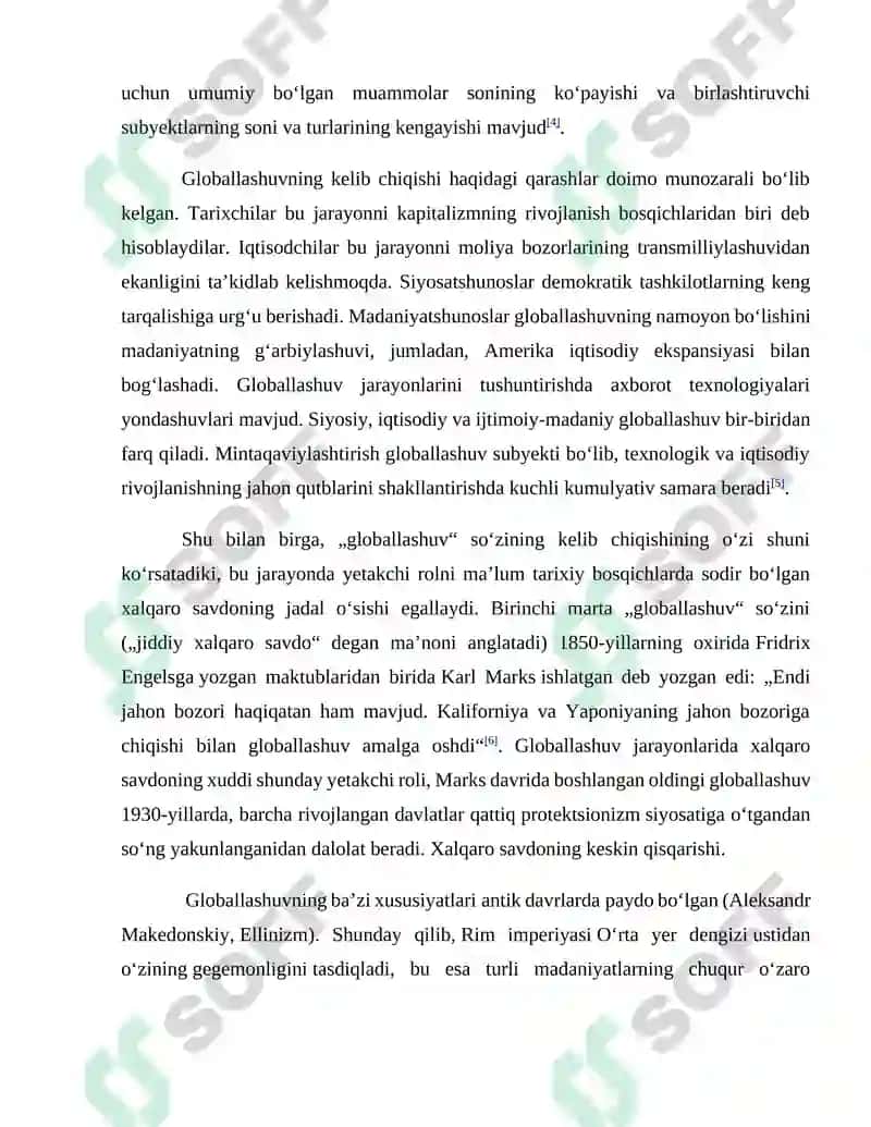 Globallashuv va barqaror taraqqiyot 2