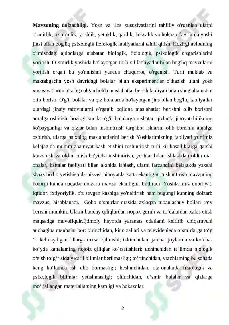 Yosh va Jins Xususiyatlari Faollikdagi Ixtiyoriylikka Ta'siri 2