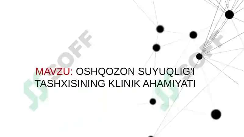 Oshqozon suyuqligi tashxisining klinik ahamiyati 2