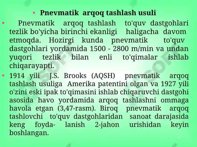 7-MARUZA:HAVO YORDAMIDA XOMUZAGA ARQOQ TASHLASH 2