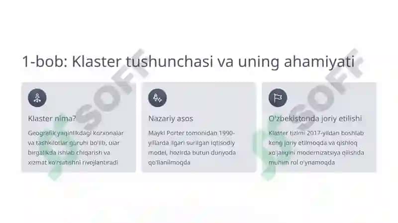 Chorvachilik Klasterlarining Afzalliklari: Mintaqaviy Rivojlanish va Barqarorlik 2