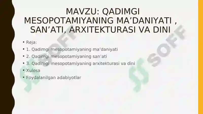 Qadimgi Mesopotamiya tarixi 2