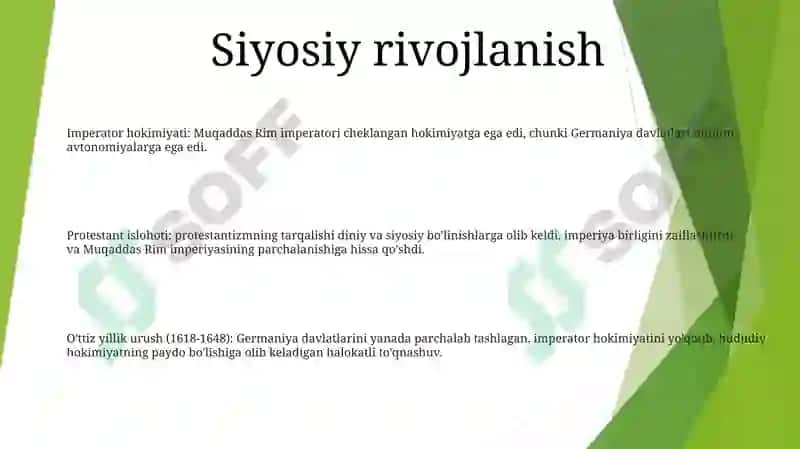 Xvi-Xvii Asr Birinchi Yarmida Germaniya 2