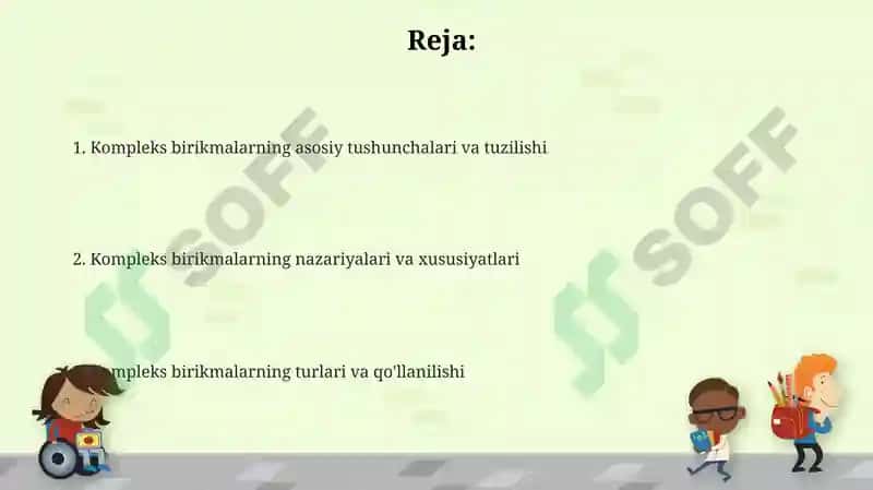 Kompleks birikmalar va ularning turlari 2