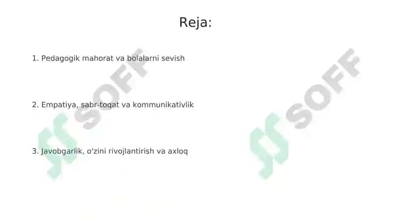 Pedagogik mahorat 2