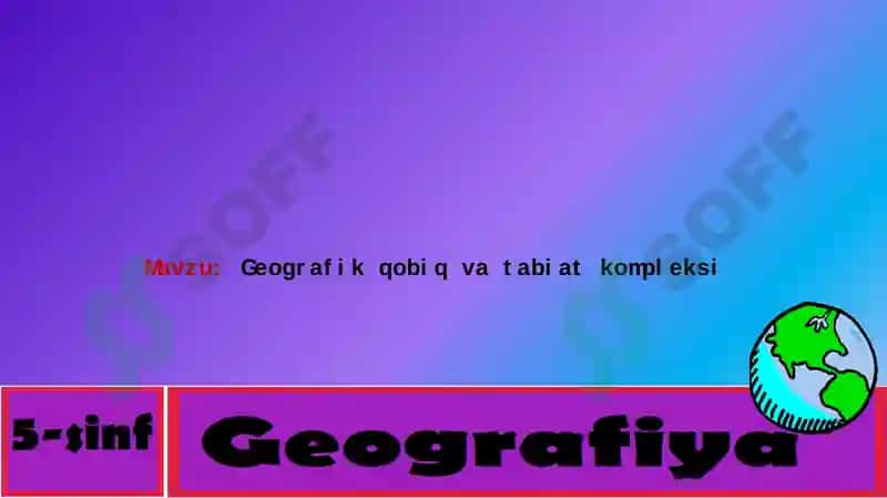 Geografik qobiq tabiat kompleksi 2