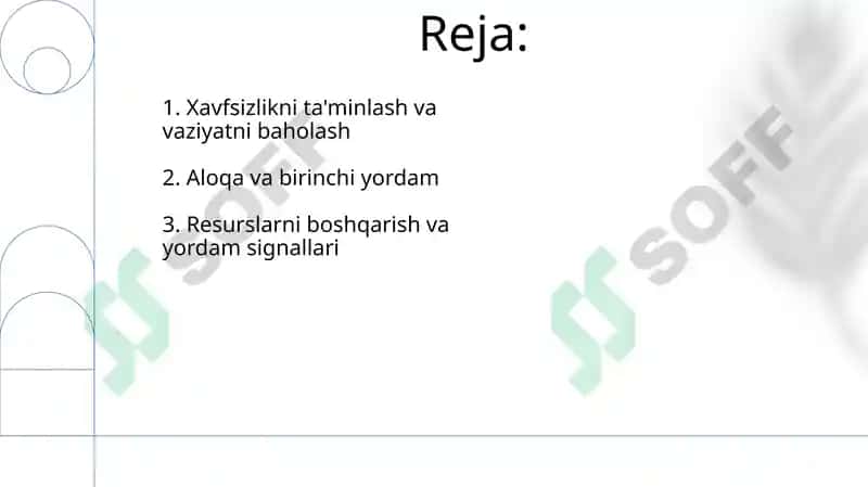 Favqulodda holatda qidiruv-qutqaruv ishlari boshlangunga qadar oʻzini tutish qoidalari 2