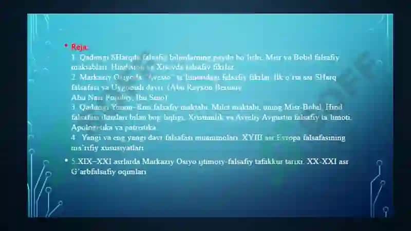 Qadimgi Yunoniston va Rim falsafiy maktablari taʼlimoti 2