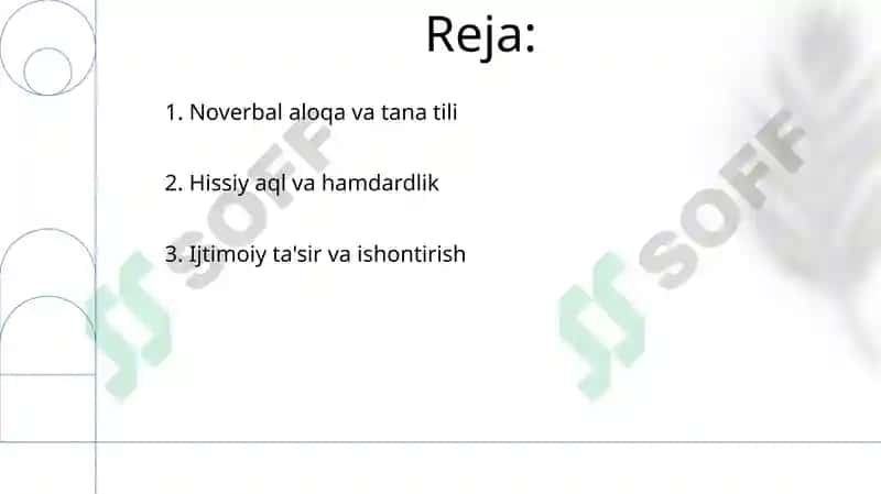 Insoniy muomala va muloqotning psixologik vositalari 2