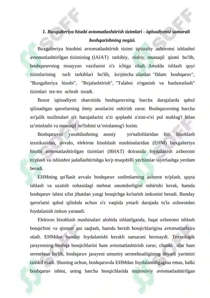 Buxgalteriya hisobi avtomatlashtirish tizimlari 2
