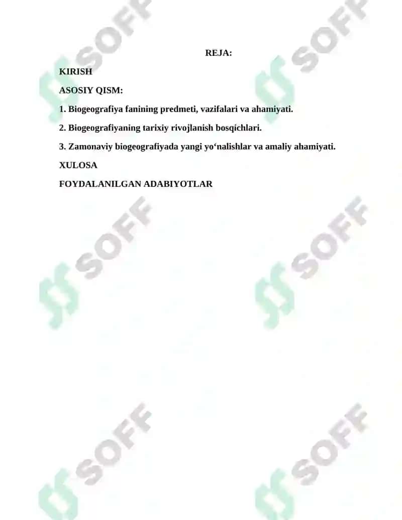 Biogeografiyaning rivojlanish bosqichlari 2