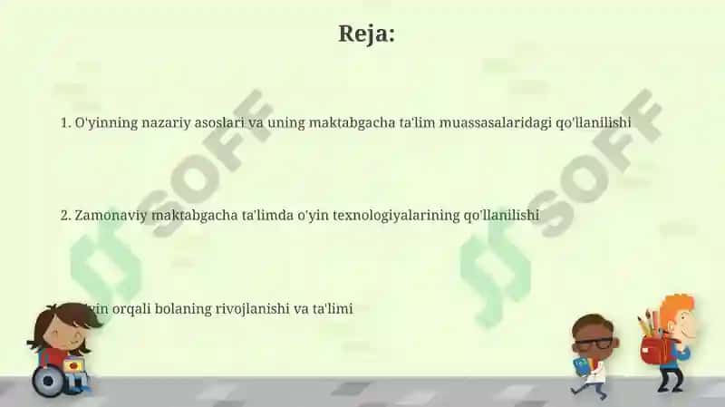 O'yin orqali o'rganish dasturi 2