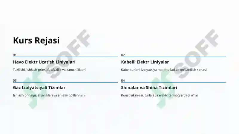 Elektr uzatish tizimlari 2