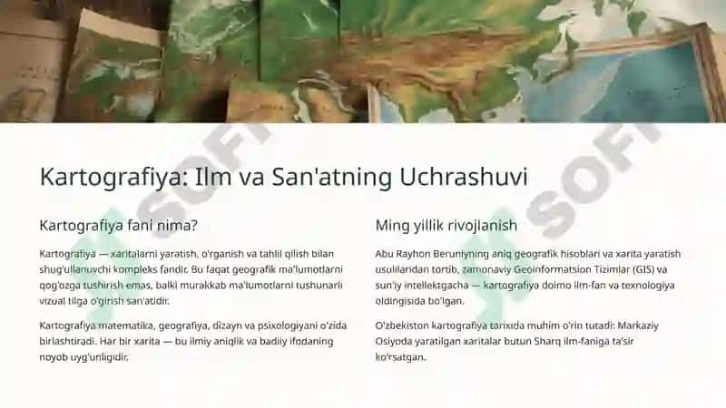 Kartografik Dizaynning Mohiyati 2