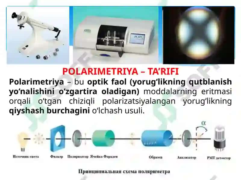 POLARIMETRIYA VA SAXARIMETRIYA 2